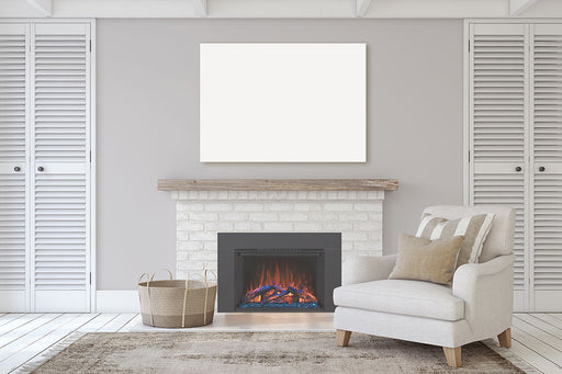 Modern Flames 36 Redstone Traditional Electric Fireplace Insert Installation with Surround Kit