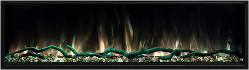 Modern Flames Landscape Pro Slim Linear Electric Fireplace Multicolor Flame Option Face On