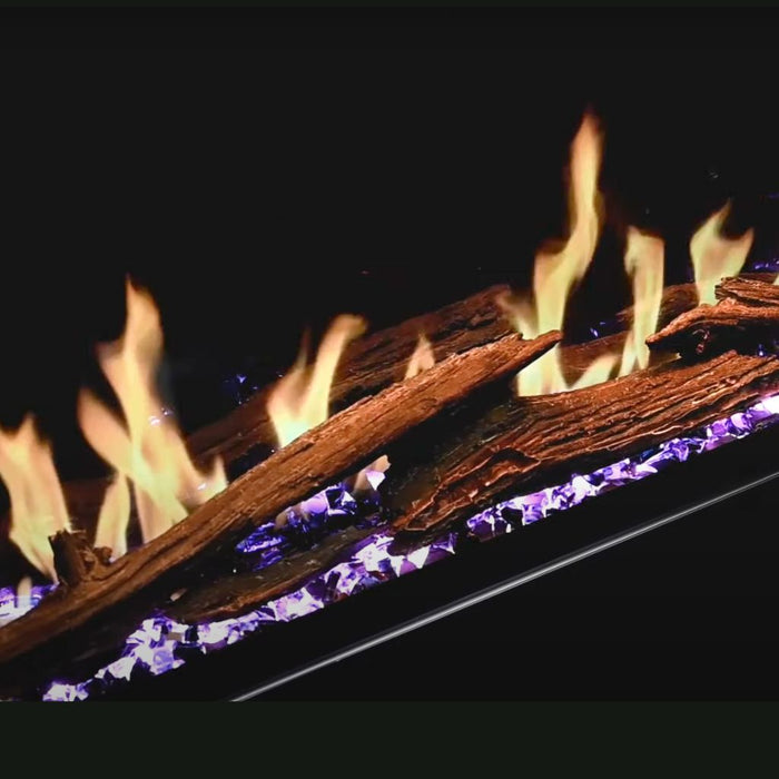 Modern Flames Orion Series Virtual Electric Fireplace Yellow Flame Purple Embers Close-Up View_7cf28949-4c6b-4a07-86ac-70364c10f3e5