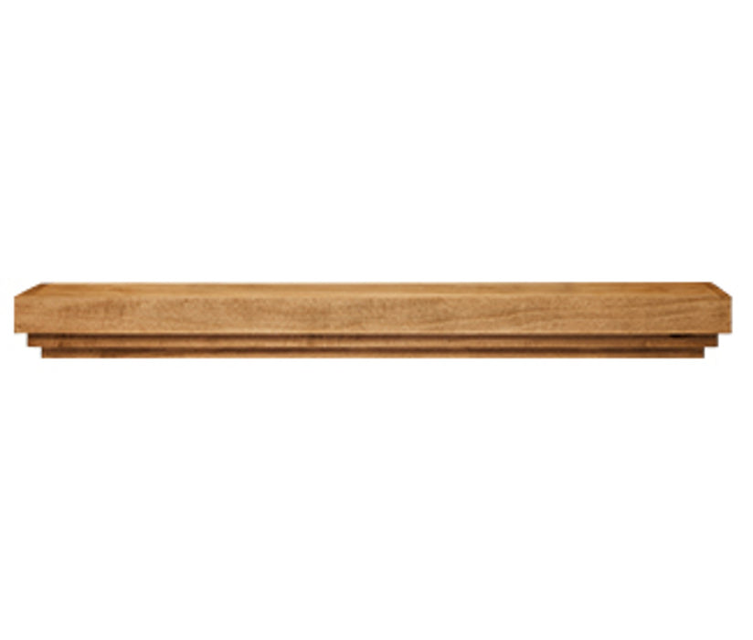 Monessen Crosby 59" Unfinished Maple Mantel Shelf