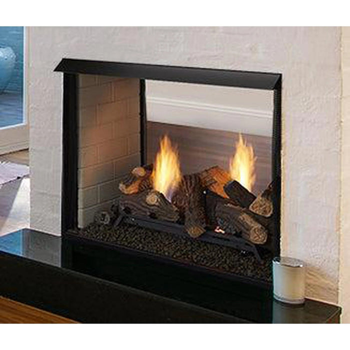 Monessen Lo-Rider 36" See Through Vent Free Gas Firebox