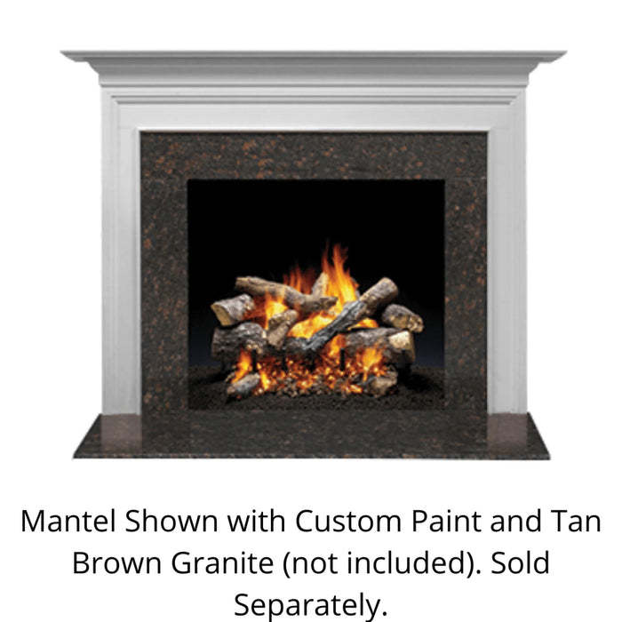 Monessen Richland B Primed MDF Flush Wood Mantel
