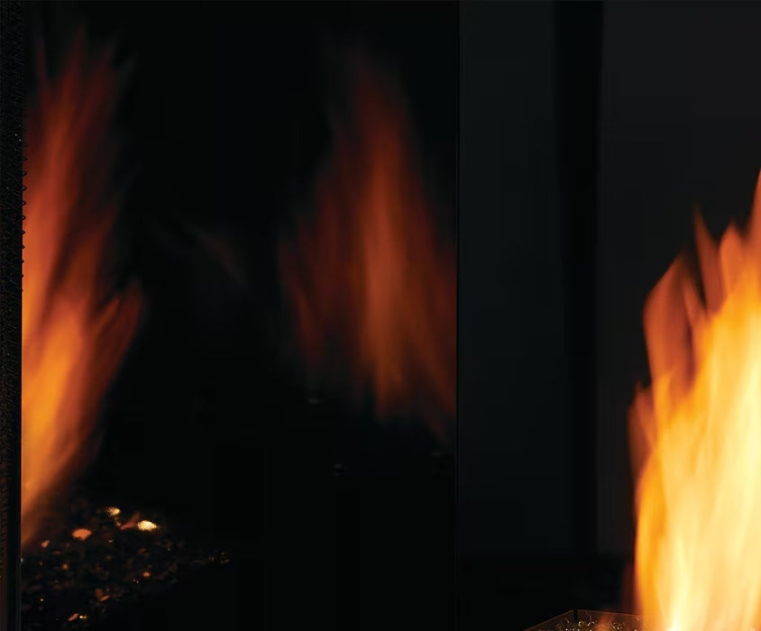 Reflective Black Glass