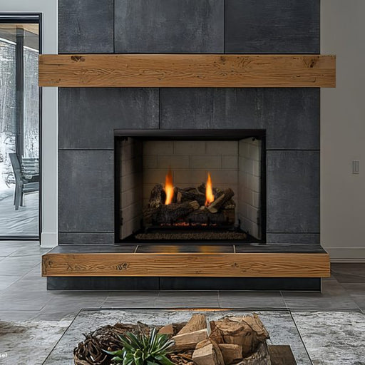 Monessen Highland Oak Refractory Vent Free Gas Log Set