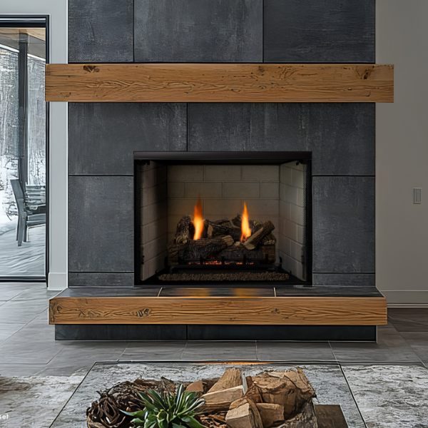 Monessen Highland Oak Refractory Vent Free Gas Log Set