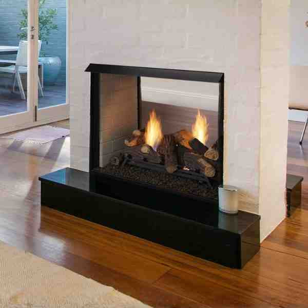 Monessen Natural Blaze See-Through Vent Free Gas Log Set