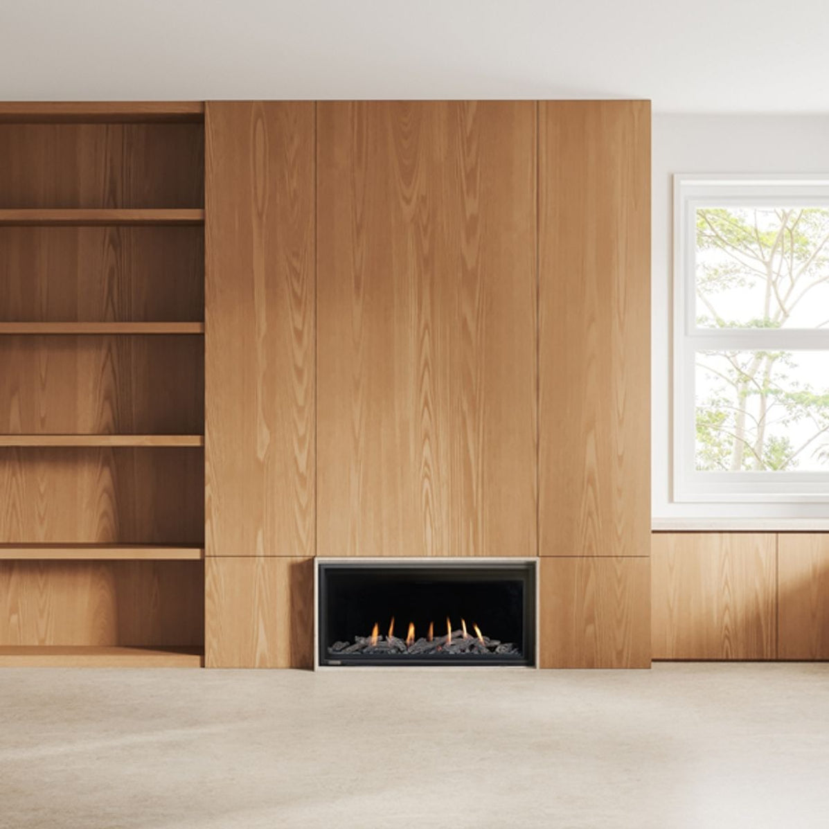 Montigo DRL3613 36" DelRay Linear Gas Fireplace - Basic Model — The ...