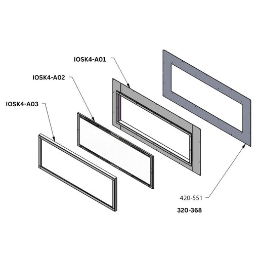 Montigo IOSK4 R420ST Indoor-Outdoor Face Kit