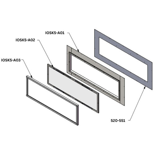 Montigo IOSK5 R520ST Indoor-Outdoor Face Kit