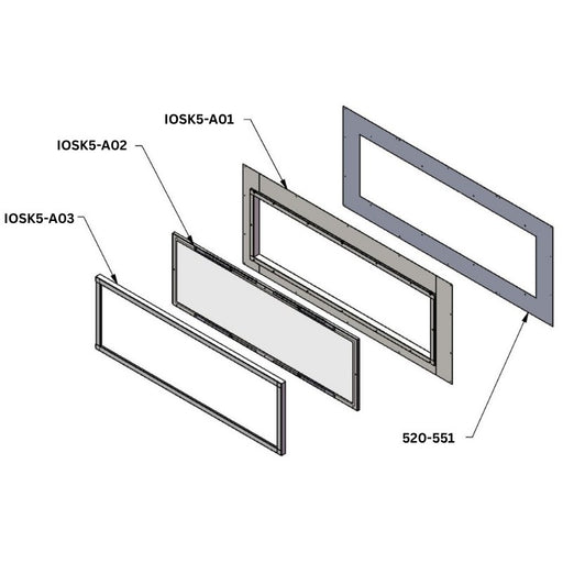 Montigo IOSK5 R520ST Indoor-Outdoor Face Kit