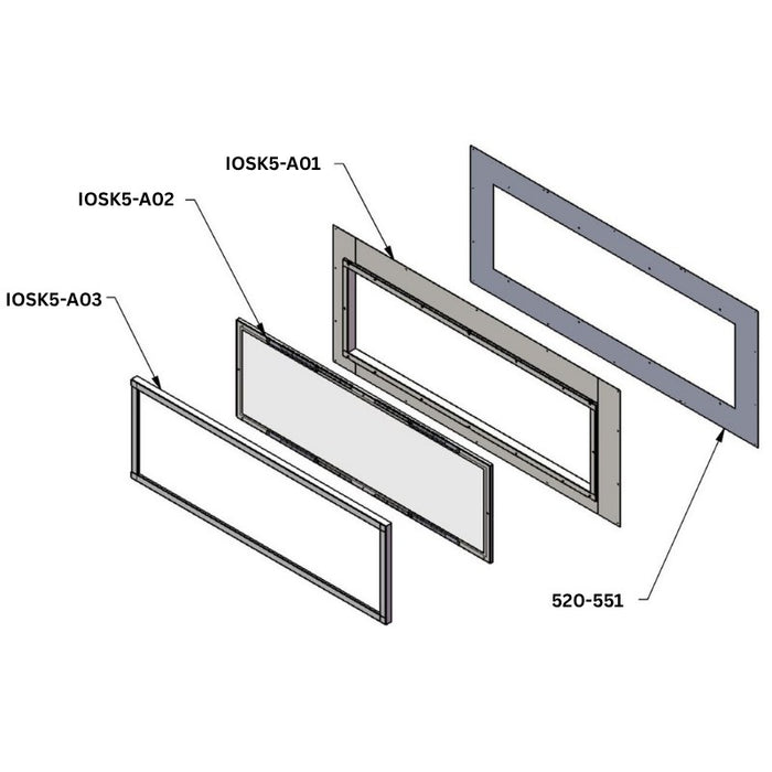 Montigo IOSK5 R520ST Indoor-Outdoor Face Kit