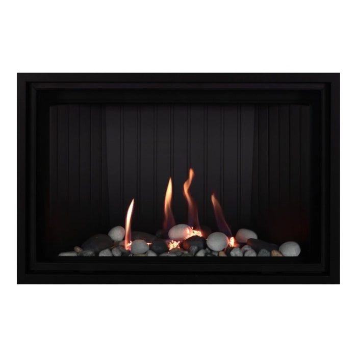 Montigo Delray Square DRSQ34-2 with Beach Scene Contemporary + Ash Fluted Liner