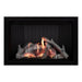 Montigo Delray Square DRSQ34-2 with Birch Log Set + Ash Fluted Liner