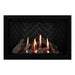 Montigo Delray Square DRSQ34 with Split Oak Log Set + Grey Herringbone Liner
