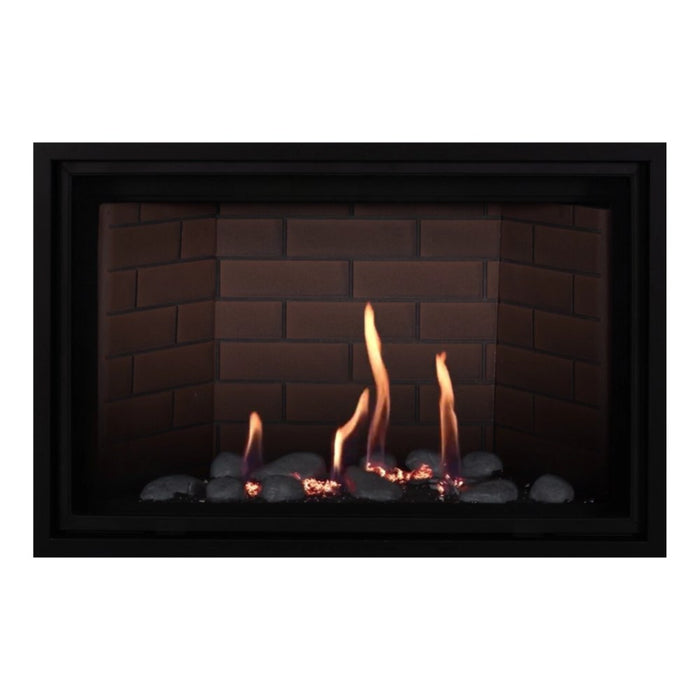 Montigo Delray Square DRSQ34 with Twilight Scene Contemporary + Red Brick Liner