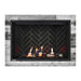Montigo Delray Square DRSQ38-2 with Beach Contemporary + Grey Herringbone Liner
