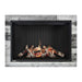 Montigo Delray Square DRSQ38-2 with Birch Log Set + Ash Fluted Liner