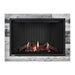 Montigo Delray Square DRSQ38-2 with Driftwood Log Set + Ash Fluted Liner