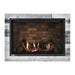 Montigo Delray Square DRSQ38-2 with Split Oak Log Set + Vintage Brick Liner