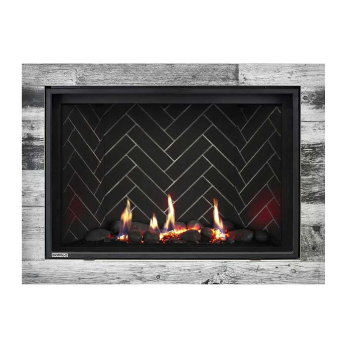 Montigo Delray Square DRSQ38-2 with Twilight Contemporary + Grey Herringbone Liner