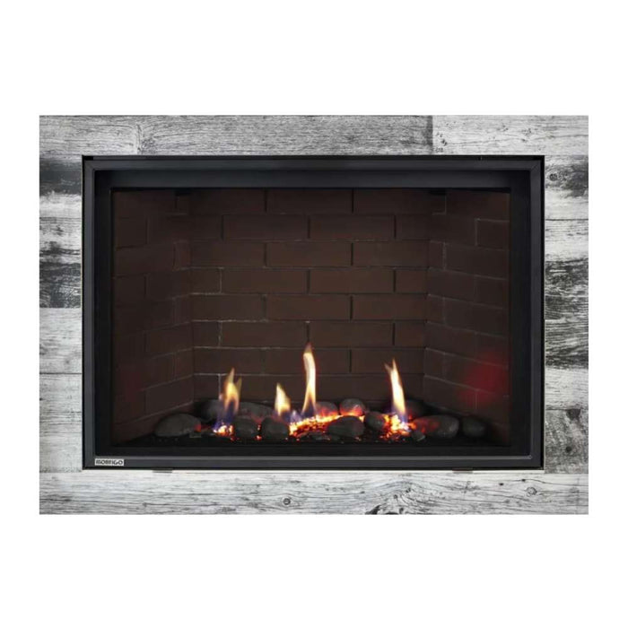 Montigo Delray Square DRSQ38-2 with Twilight Contemporary + Red Brick Liner
