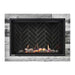 Montigo Delray Square DRSQ38 with Winter Contemporary + Grey Herringbone Liner
