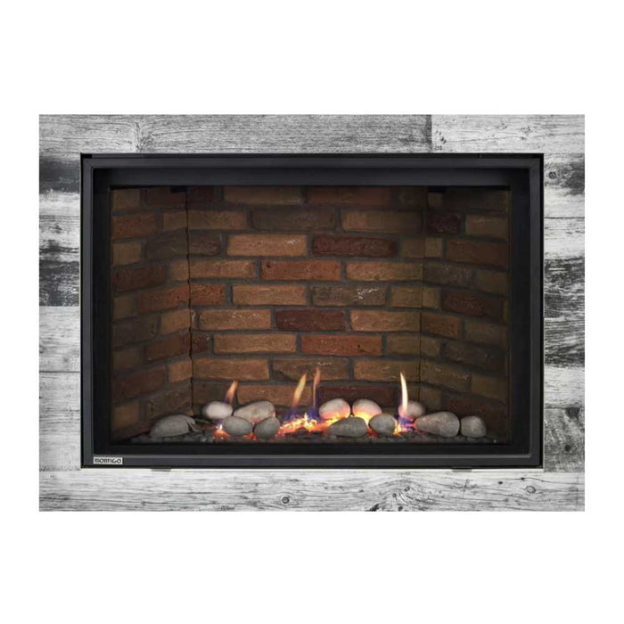 Montigo Delray Square DRSQ38 with Winter Contemporary + Vintage Brick Liner