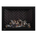 Montigo Delray Square DRSQ42-2 with Birch Log Set + Grey Herringbone Liner