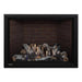Montigo Delray Square DRSQ42-2 with Birch Log Set + Red Brick Liner