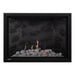 Montigo Delray Square DRSQ42-2 with Winter Scene Contemporary + Grey Ledgestone Liner