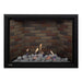 Montigo Delray Square DRSQ42-2 with Winter Scene Contemporary + Vintage Brown Brick Liner