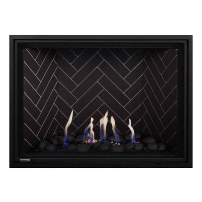 Montigo Delray Square DRSQ42 with Twilight Scene Contemporary + Grey Herringbone Liner