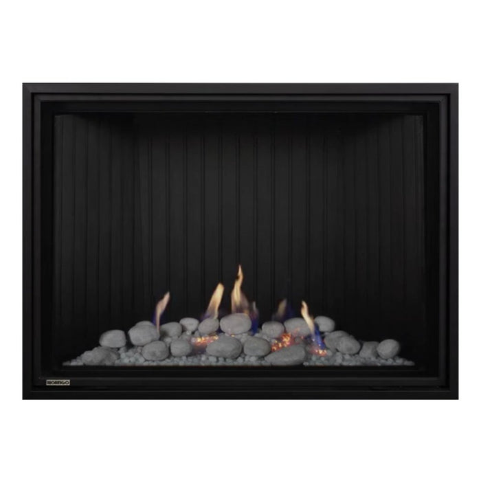 Montigo Delray Square DRSQ42 with Winter Scene Contemporary + Ash Fluted Liner