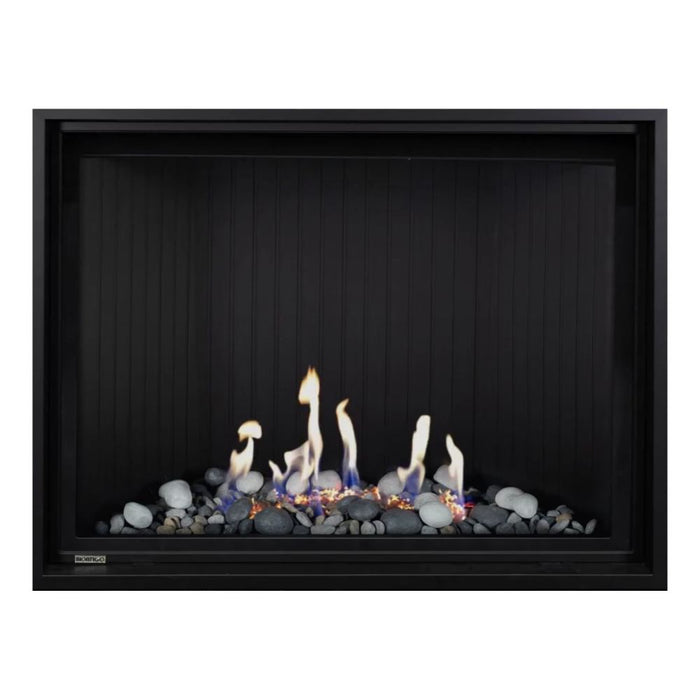 Montigo Delray Square DRSQ46-2 with Beach Scene Contemporary + Ash Fluted Liner