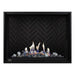 Montigo Delray Square DRSQ46-2 with Beach Scene Contemporary + Grey Herringbone Liner