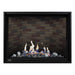 Montigo Delray Square DRSQ46-2 with Beach Scene Contemporary + Vintage Brown Brick Liner