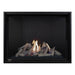 Montigo Delray Square DRSQ46-2 with Driftwood Log Set + Ash Fluted Liner