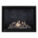 Montigo Delray Square DRSQ46-2 with Driftwood Log Set + Grey Ledgestone Liner