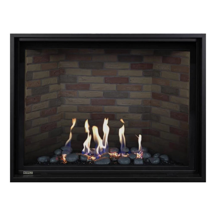 Montigo Delray Square DRSQ46-2 with Twilight Scene Complementary + Vintage Brown Brick Liner