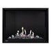 Montigo Delray Square DRSQ46 with Beach Scene Contemporary + Ash Fluted Liner 
