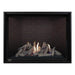 Montigo Delray Square DRSQ46 with Driftwood Log Set + Red Brick Liner
