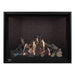Montigo Delray Square DRSQ46 with Split Oak Log Set + Red Brick Liner
