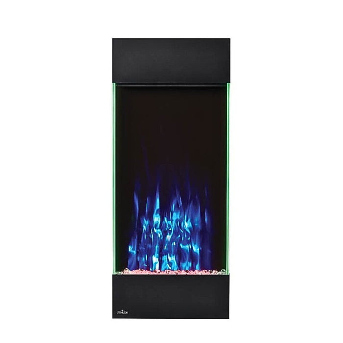 Napoleon Allure Vertical 38 Wall Mount Electric Fireplace with Blue Flame