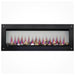Napoleon CLEARion Elite 50 See-Thru Electric Fireplace Slim Cube Log Set Multi Flame