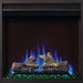 Napoleon Cineview 30 Built-In or Insert Electric Fireplace Logset Blue Flame Embers