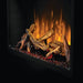 Napoleon Element 42 Built-In Electric Fireplace Details Flames Emberbed Accent-Light Yellow Red