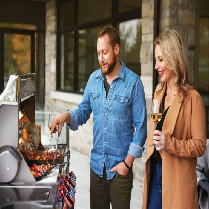 Napoleon Prestige Pro 500 Gas Grill with Infrared Outdoor Scaled Spending quality time