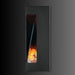 Napoleon Trivista Pictora 50 Wall Mount Electric Fireplace Detail SideView