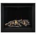 Napoleon Altitude X 42" Direct Vent Fireplace with MIRRO-FLAME Porcelain and Driftwood Log Set