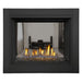 Napoleon Ascent Multi View See Thru Direct Vent Gas Fireplace with Glass